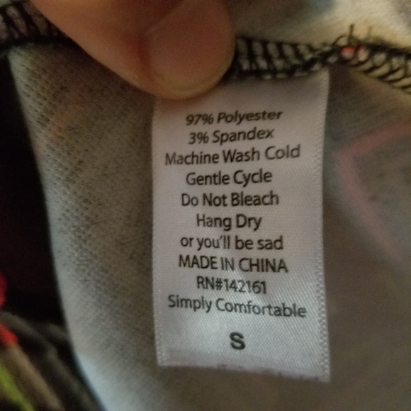 LuLaRoe Cassie Gray/black w/ V pattern Size S - Picture 2 of 5